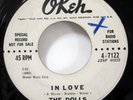The DOLLS 45 Please Come home / In Love OKEH Promo doowop Girl Group    Bd 173