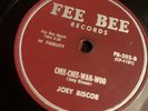 Joey Biscoe chee chee wha woo/ a little man cried fee bee vg+