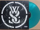 SIGNED SLEEVE While She Sleeps - Self Hell Curacao Blue Vinyl New Unplayed