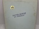David Bowie Rare US LP In person Live in Santa Monica 1972 EX TMQ 71054 + Insert