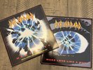 Def Leppard 7” Singles Heaven Is (Autographed Etched) & Make Love Like A Man