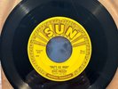 ELVIS PRESLEY That's All Right/Blue Moon SUN 209 + Rare Misprint 45 Upside Down