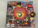 Jackpot Plays Pinball Vol 1 Transparent Red Vinyl LP Game Piranha Record