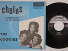 COOKIES Chains  Denmark 45 GIRL GROUP danish CAROLE KING Goffin HEAR