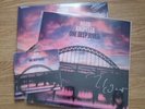 Mark Knopfler Dire Straits - One Deep River SIGNED 12* Lithograph & 1LP & CD