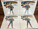 Superman vinyl LP’s, Vols. 1,2,3,4 All SEALED, Radio Broadcast, Kellogg's 1974