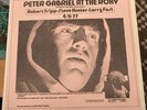 Peter Gabriel At The Roxy 4/9/77  1LP Not TMOQ Vinyl VG+