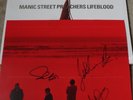 MANIC STREET PREACHERS - LIFEBLOOD BLOOD RED 2 X LP VINYL RECORDS & SIGNED PRINT