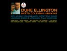 Duke Ellington Meets Coleman Hawkins - (Vinyl)
