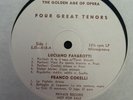 FOUR GREAT TENORS EJS 518 THE GOLDEN AGE OF OPERA PRIVATE RARE VTG #79