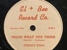BLUES 78 RPM FREDDIE KING EL BEE 157