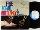 Art Blakey/Jazz Messengers - Free For All LP - Blue Note Mono RVG Ear NY USA VG+