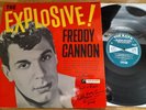 Freddy Cannon: The Explosive. Signed '60 UK Top Rank