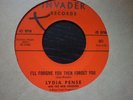 lydia pense ill forgive you then...invader  usa  soul  orig 45