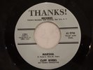CLIFF RIVERS MARSHA/TRUE LIPS 45 WILDLY RARE 1963 ROCKABILLY LIGHT BLUE THANKS