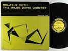 Miles Davis Quintet - Relaxin' With LP - Prestige - PRLP 7129 Mono DG RVG