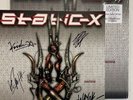 Static-X - Machine - Signed Vinyl Silver Swirl Limited Edition AUTOGRAPHED