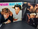 WHAM  - Make It Big PLUS George Michael-Faith- 2 Vinyl Album Lot, VG+