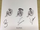 SIGNED-BIFFY CLYRO-LP-ELLIPSIS-AUTOGRAPHED BY THREE-MINT/MINT/UNPLAYED