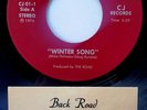 Back Road 45 Winter Song / Time to Run - Unknown 1976 California Private Rock