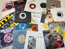 Bundle Of 7 Inch Singles - LED Zeppelin - Black Sabbath - The Cure Etc