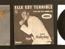 JOHNNY HALLYDAY ELLE EST TERRIBLE Live Olympia 45tours JUKE BOX  EX