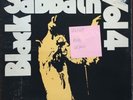 Black Sabbath Vol 4 Vinyl Record VG/G+ NEL 6005 1976 1st Press