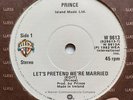 Prince  Irish Pressing “Let’s Pretend We’re Married” NM 1983 Vinyl 7”