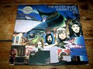 THE MOODY BLUES ( CAUGHT LIVE + 5 ) ORIG 1977 LONDON double vinyl PROMO LP vg++