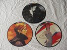 BOWIE FASHIONS PICTURE DISCS SOUND VISION GOLDEN YEARS JEAN GENIE/ZIGGY STARDUST