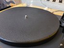 Double Sided Genuine Leather & Cork LP Slipmat