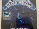 LP METALLICA „Ride The Lightning“, Neu, OVP, Electric Blue Vinyl (2023)