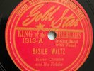 Harry Choate Cajun Fiddle Hobo RARE GOLD STAR 78 Shellac Record 1313
