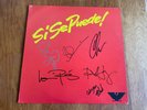 SI SE PUEDE UFW UNITED FARM WORKERS LP SIGNED BY SIX MEMBERS OF LOS LOBOS 1976