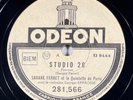 Sarane Ferret : Studio 28 / Sex appeal (Fox-Trot) DISQUE 78 rpm ODÉON 281.566