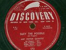 HEAR - Rare Jazz 78 - Art Pepper Quartet - Suzy The Poodle - Discovery # 170