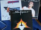 3 80's METAL Hard Rock = STARFIGHTERS In Flight Movie VINYL LP Hairband FLYING V