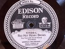 Edison 51598 Georgia Melodians RED HOT HENRY BROWN  E+ 78 rpm jazz 1925