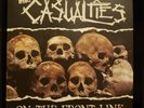 The Casualties On the Front Line Buzz saw Shaped Vinyl The Virus Exploited GBH