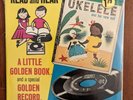 Vintage A Little Golden Book Ukulele and Her New Doll Read And Hear SEALED