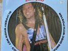 Bon Jovi Slippery When Wet Pic Disc With Poster EX Condition