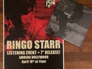 Ringo Starr LTD Amoeba RED Vinyl Only 500 February Sky. Poster  Amoeba Beatles