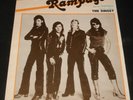 THE SWEET - TEENAGE RAMPAGE 1974 AUSSIE SHEET MUSIC -  1970s Glam Rock