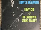 Rare - Tony Coe - Tony's Basement - 1967 Columbia SCX-6170 LP Vinyl Record