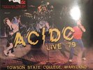Ac/Dc - Live '79- Towson State College, Maryland October '79 LP