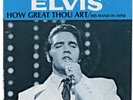 ELVIS PRESLEY His Hand In Mine / How Great Thou Art w PS 45 RPM RARE TPKS-0909