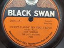 78 RPM Sweet Daddy It's You I Love Essie Whitman Black Swan 2036