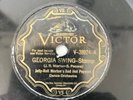 JELLY ROLL MORTON'S RED HOT PEPPERS GEORGIA SWING VICTOR 78 RPM SCROLL