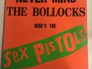 SEX PISTOLS - NEVER MIND THE BOLLOCKS LP WB VIRGIN KBS 3147 CAN-1977 PUNK
