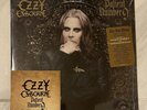 Ozzy Osbourne SIGNED INSERT Limited Edition Crystal Clear Vinyl Slipmat